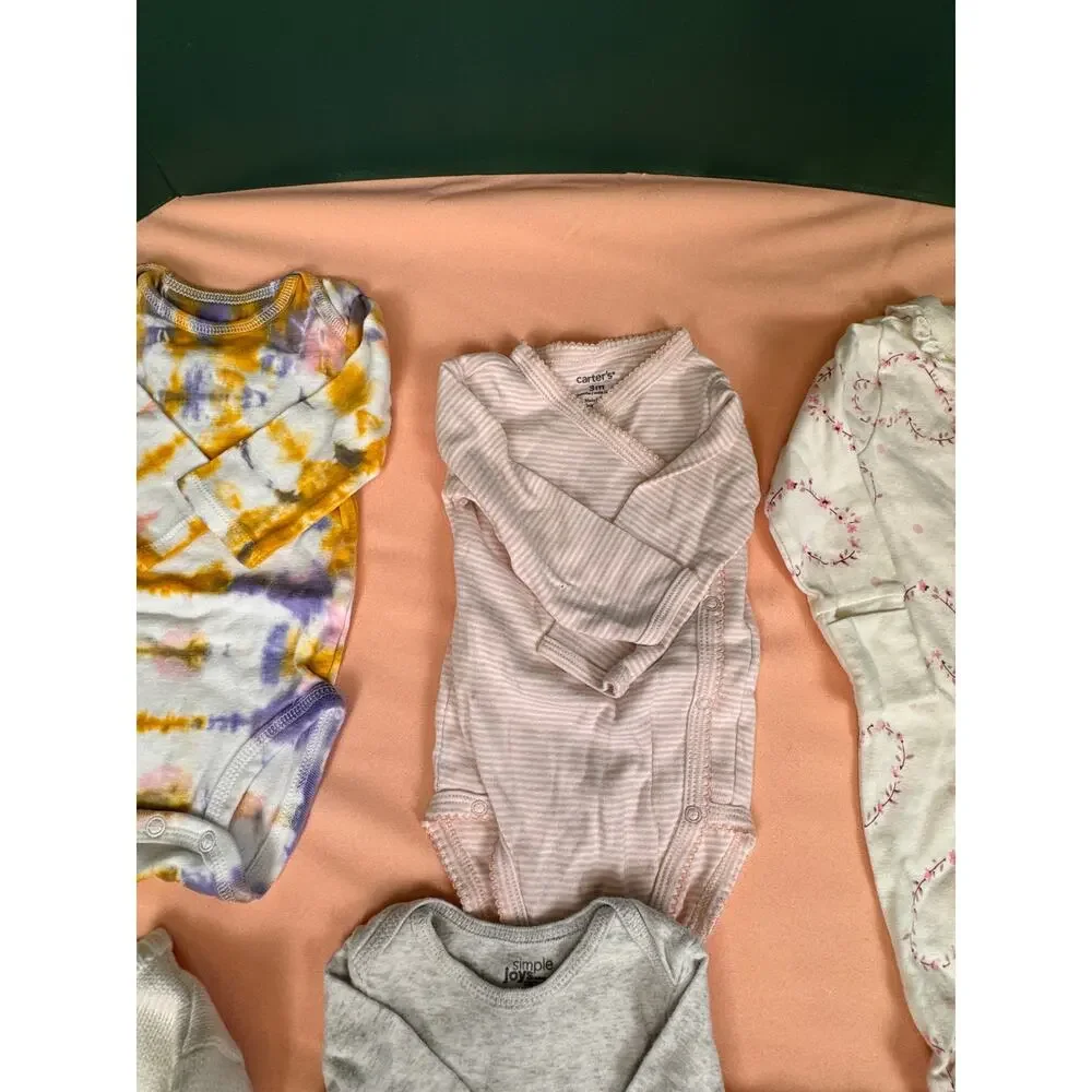 Baby Girl 0–3M Fall/Winter Clothing Lot – 23 Pieces #558